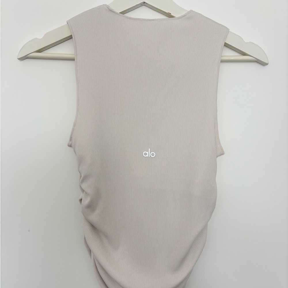 ALO Yoga Tank Top – Ivory – Activewear – Size XS